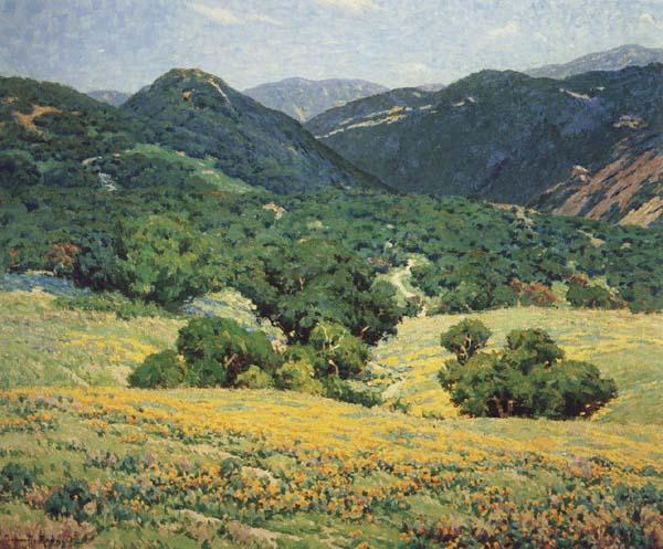 Granville Redmond Southern California Hills,n.d china oil painting image